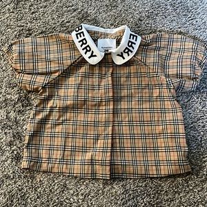 Burberry Toddler button up worn once
